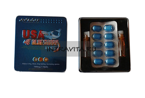 Blue Shark Голубая Акула препарат для потенции